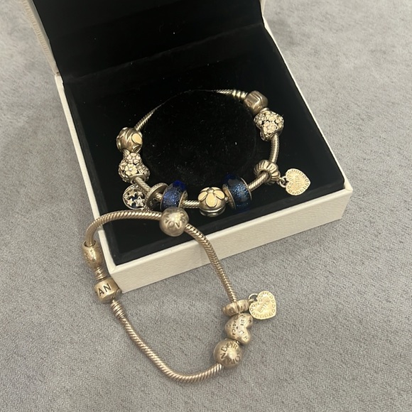 100% Authentic Pandora Bracelet with Charms and Dangles. - Picture 4 of 4